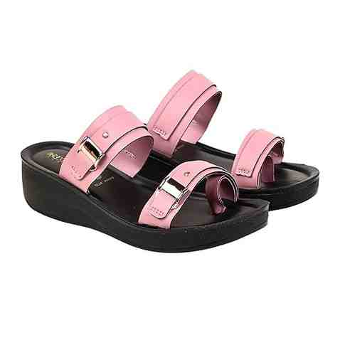 AEROWALK Women's Slide Sandal, Mauve, Size 8, Flatform Heel, Casual Wedding Style